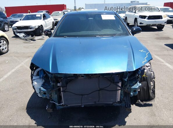 4T1DAACK6SU002067 2025 TOYOTA CAMRY Синий Вид задней части салона