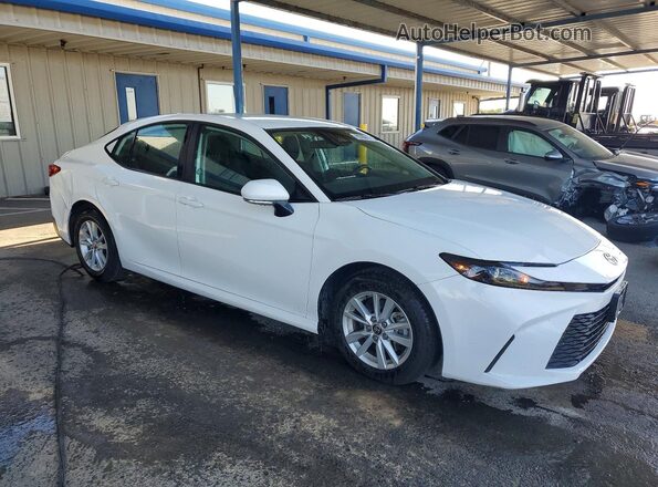 4T1DAACK6SU020956 2025 TOYOTA CAMRY White წინა მარჯვენა