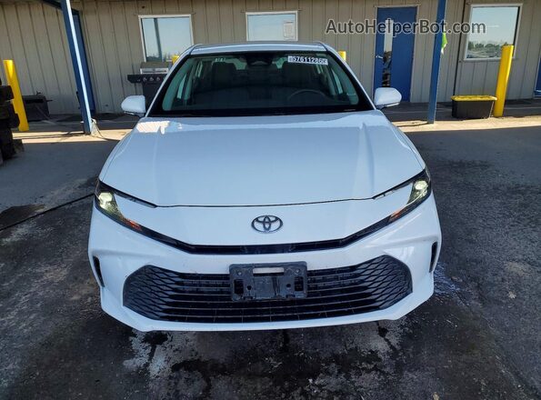 4T1DAACK6SU020956 2025 TOYOTA CAMRY White წინა ხედი