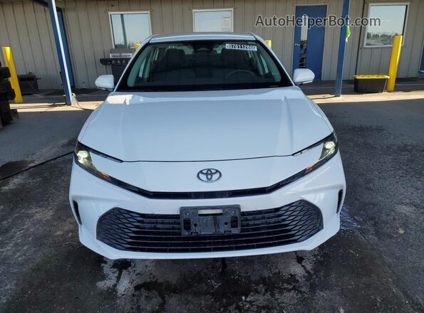 4T1DAACK6SU020956 2025 TOYOTA CAMRY White 