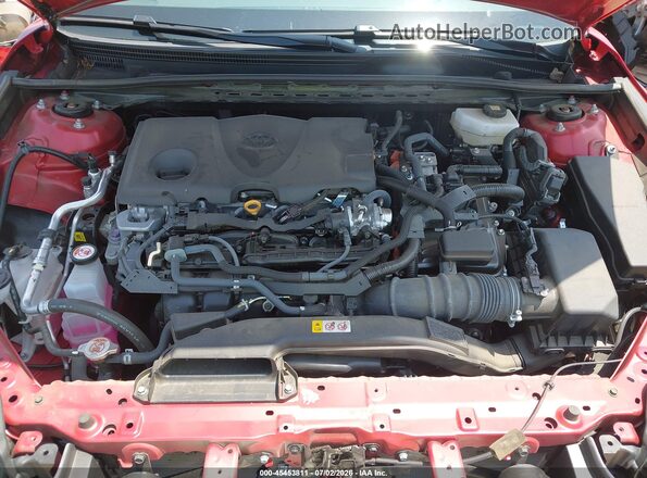 4T1DAACK6SU033108 2025 TOYOTA CAMRY Red Հետևի տեսք