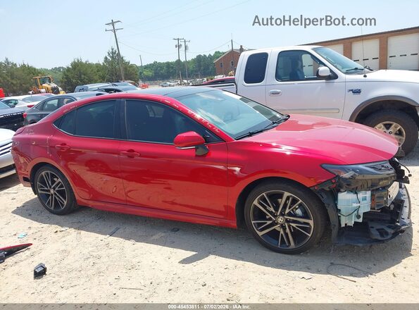 4T1DAACK6SU033108 2025 TOYOTA CAMRY Red Սալոնի հետևի տեսք