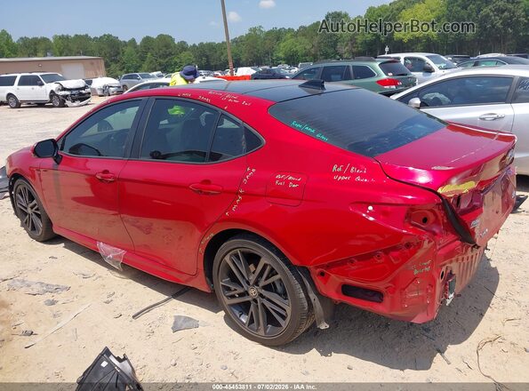 4T1DAACK6SU033108 2025 TOYOTA CAMRY Red Սալոնի 360 աստիճան տեսք