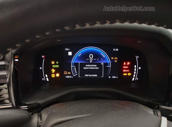 4T1DAACK6SU085614 2025 TOYOTA CAMRY White Вид щитка приладів