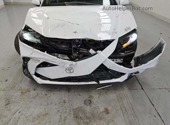 4T1DAACK6SU085614 2025 TOYOTA CAMRY White Вид наклейки з VIN-кодом