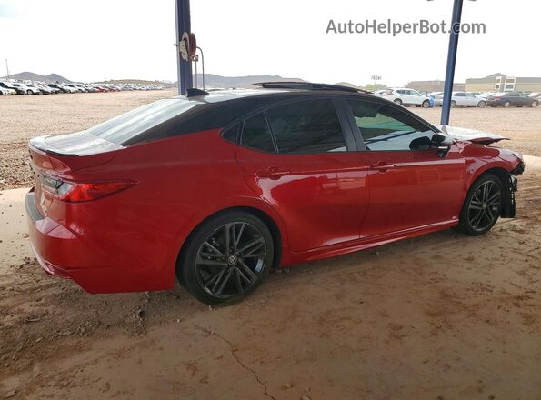 4T1DAACK6SU093812 2025 TOYOTA CAMRY Red Задня права чверть