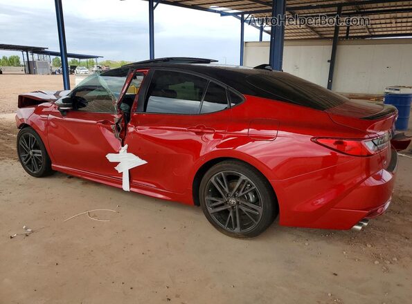 4T1DAACK6SU093812 2025 TOYOTA CAMRY Red Задня ліва чверть