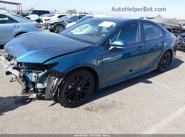 4T1DAACK6SU120376 2025 TOYOTA CAMRY Blue Front left