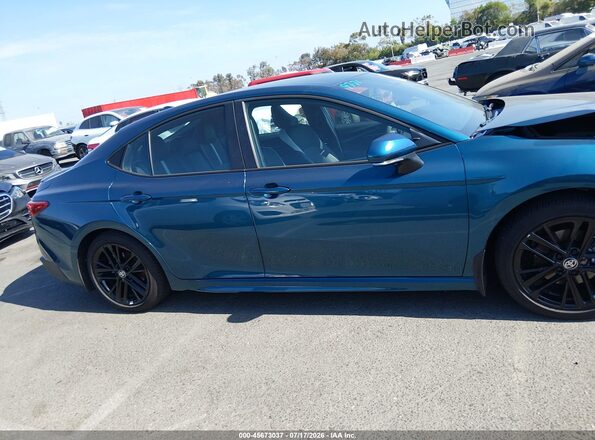 4T1DAACK6SU120376 2025 TOYOTA CAMRY Blue Rear interior view