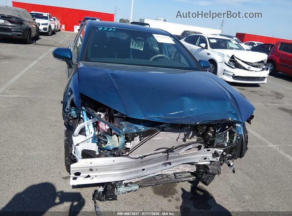 4T1DAACK6SU120376 2025 TOYOTA CAMRY Blue Instrument cluster view