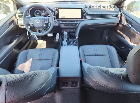 4T1DAACK6SU122600 2025 TOYOTA CAMRY Blue Dashboard view