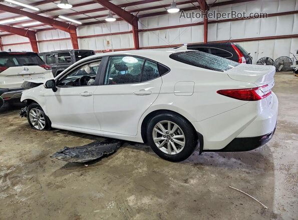 4T1DAACK6SU122810 2025 TOYOTA CAMRY Белый Задняя левая четверть