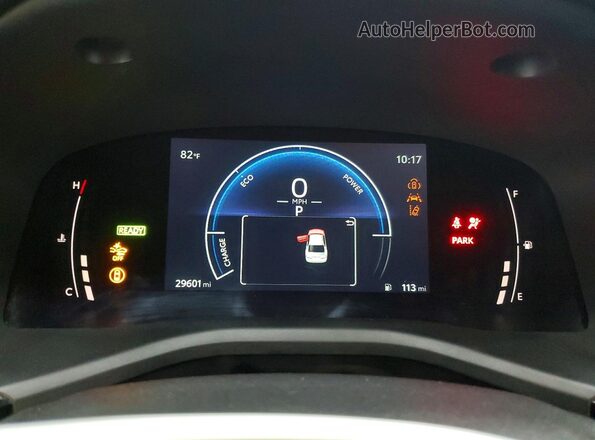 4T1DAACK6SU138912 2025 TOYOTA CAMRY Белый Вид щитка приборов