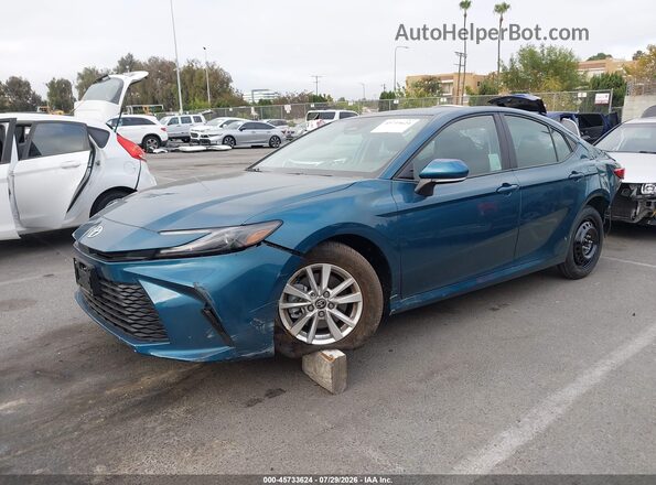 4T1DAACK6SU186345 2025 TOYOTA CAMRY Blue Առջևի ձախ երեք քառորդ տեսարան