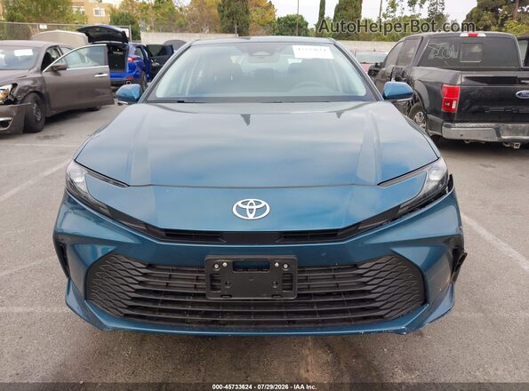 4T1DAACK6SU186345 2025 TOYOTA CAMRY Blue Սալոնի հետևի տեսք