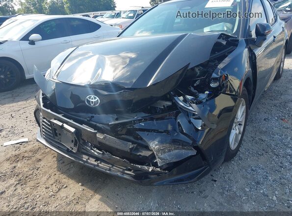 4T1DAACK6SU204732 2025 TOYOTA CAMRY Black Դիմացի տեսք