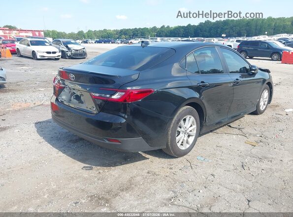 4T1DAACK6SU204732 2025 TOYOTA CAMRY Black Հետևի աջ