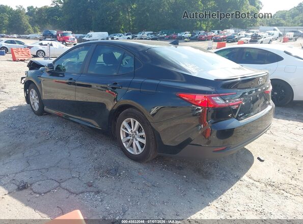 4T1DAACK6SU204732 2025 TOYOTA CAMRY Black Հետևի ձախ