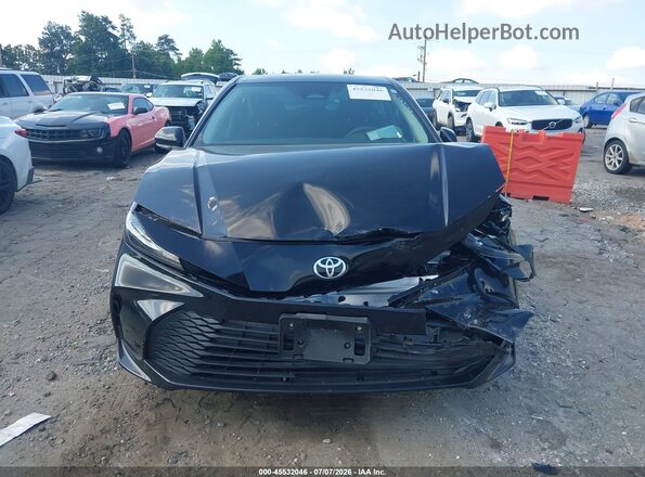 4T1DAACK6SU204732 2025 TOYOTA CAMRY Black Սարքավորումների վահանակի տեսք