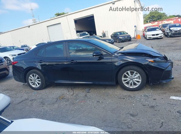 4T1DAACK6SU204732 2025 TOYOTA CAMRY Black Սալոնի հետևի տեսք