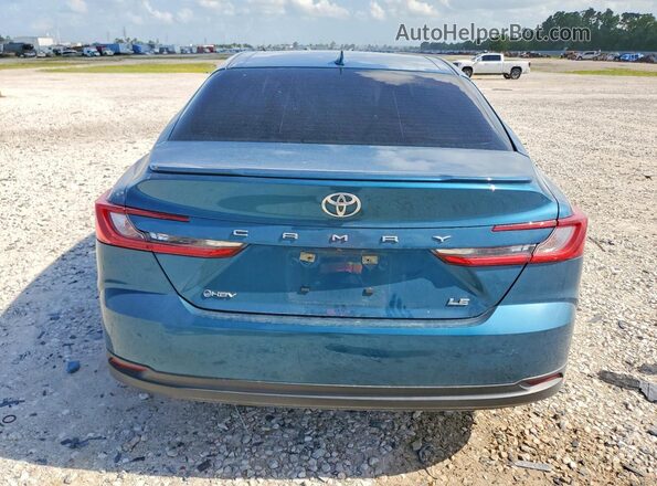 4T1DAACK6SU502293 2025 TOYOTA CAMRY Teal Rear view
