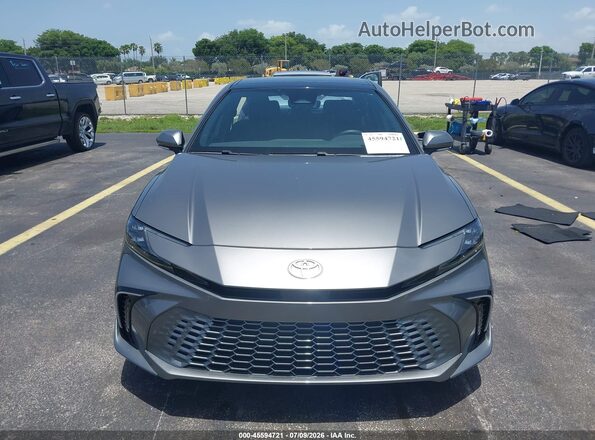 4T1DAACK6SU509681 2025 TOYOTA CAMRY Gray Widok zestawu wskaźników