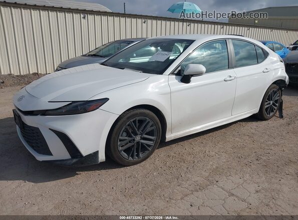 4T1DAACK6SU555897 2025 TOYOTA CAMRY White Przód lewy