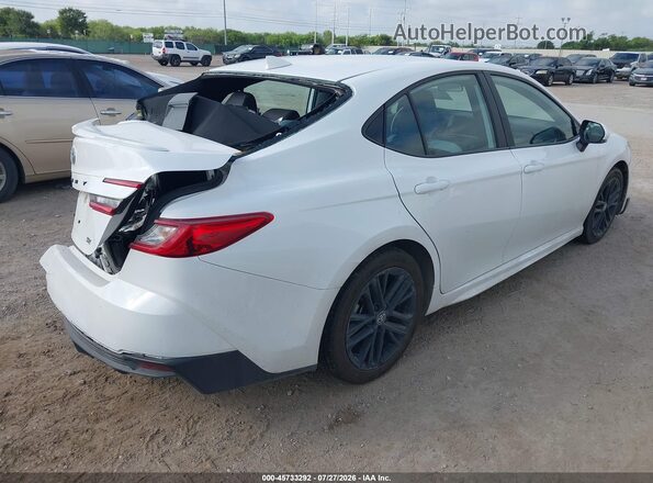 4T1DAACK6SU555897 2025 TOYOTA CAMRY White Tył prawy