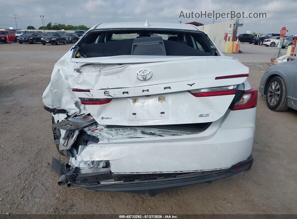 4T1DAACK6SU555897 2025 TOYOTA CAMRY White 