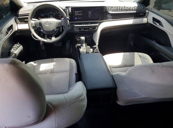 4T1DAACK6SU557987 2025 TOYOTA CAMRY Gray Dashboard view