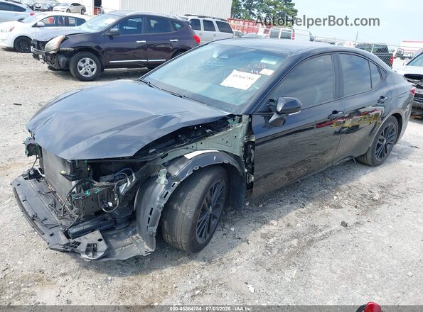 4T1DAACK6SU572540 2025 TOYOTA CAMRY Черный Передняя левая четверть
