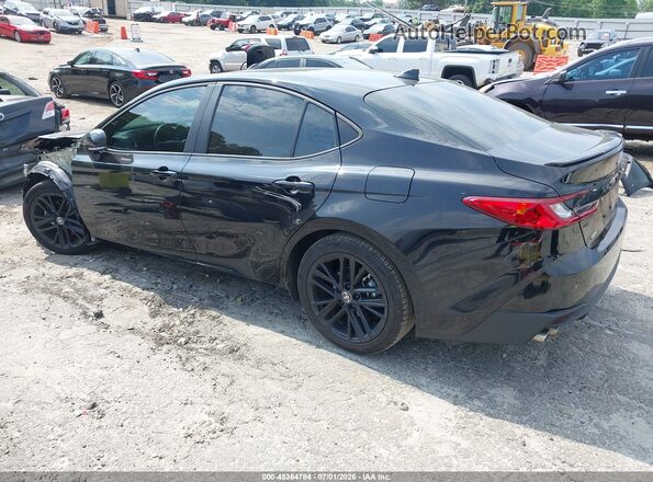4T1DAACK6SU572540 2025 TOYOTA CAMRY Черный Задняя левая четверть