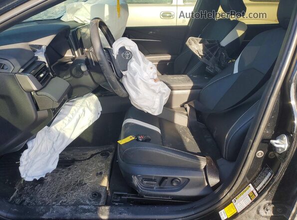 4T1DAACK6SU576488 2025 TOYOTA CAMRY Черный Вид салона спереди