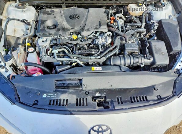 4T1DAACK6SU581027 2025 TOYOTA CAMRY Белый Вид задней части салона