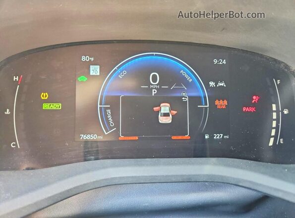 4T1DAACK6SU581027 2025 TOYOTA CAMRY Белый Вид щитка приборов