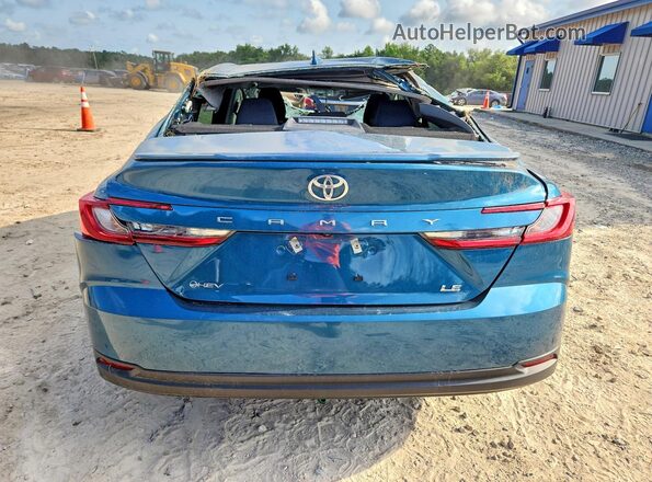 4T1DAACK6SU615838 2025 TOYOTA CAMRY Teal Rear view