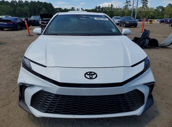 4T1DAACK6SU648337 2025 TOYOTA CAMRY White Вид спереду