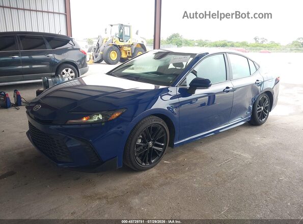 4T1DAACK6TU267332 2026 TOYOTA CAMRY Blue Передня ліва чверть