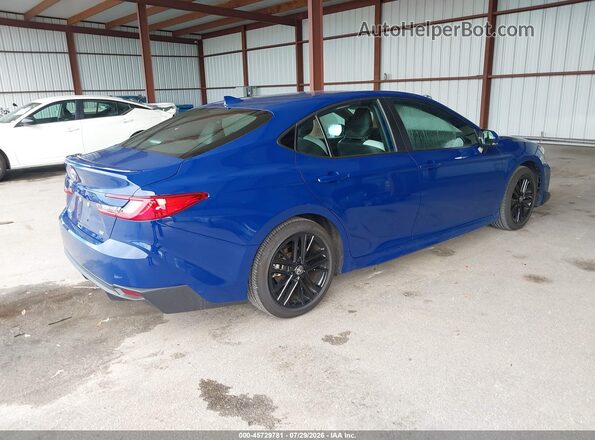 4T1DAACK6TU267332 2026 TOYOTA CAMRY Blue Задня права чверть