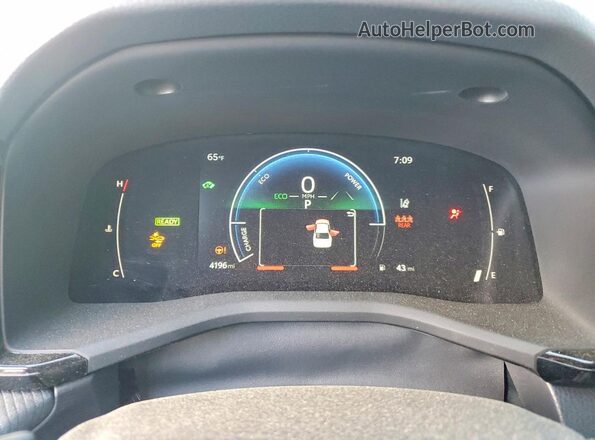 4T1DAACK6TU669349 2026 TOYOTA CAMRY Gray Instrument cluster view