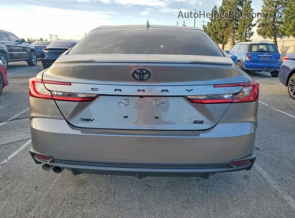 4T1DAACK6TU669349 2026 TOYOTA CAMRY Gray Rear view