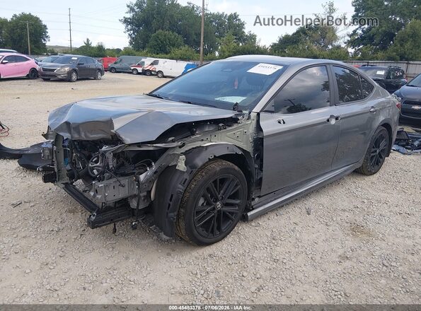 4T1DAACK6TU683123 2026 TOYOTA CAMRY Gray წინა მარცხენა ხედი სამი მეოთხედიდან