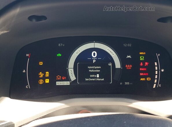4T1DAACK6TU695062 2026 TOYOTA CAMRY Black Vista del cuadro de instrumentos