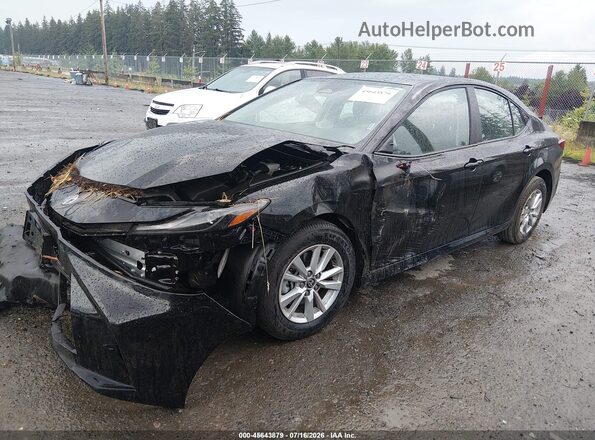 4T1DAACK6TU728898 2026 TOYOTA CAMRY Black Առջևի ձախ երեք քառորդ տեսարան