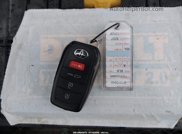 4T1DAACK6TU728898 2026 TOYOTA CAMRY Black Առջևի վահանակի տեսք