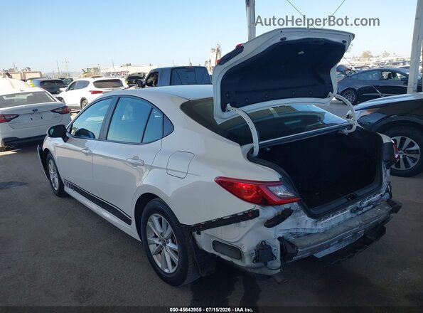 4T1DAACK7SU008265 2025 TOYOTA CAMRY Белый Задняя левая четверть