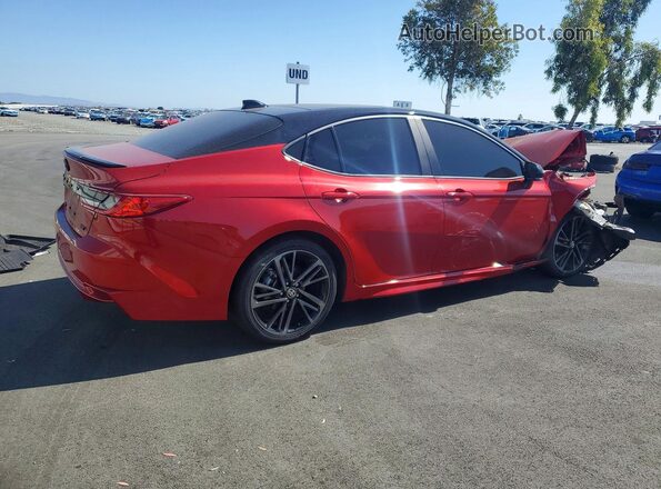 4T1DAACK7SU019296 2025 TOYOTA CAMRY Red Rear right