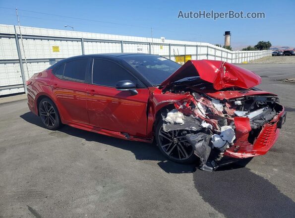 4T1DAACK7SU019296 2025 TOYOTA CAMRY Red Front right