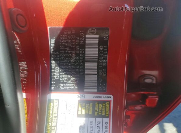 4T1DAACK7SU019296 2025 TOYOTA CAMRY Red Engine compartment view