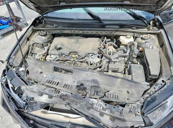 4T1DAACK7SU033215 2025 TOYOTA CAMRY Black Widok wnętrza z tyłu